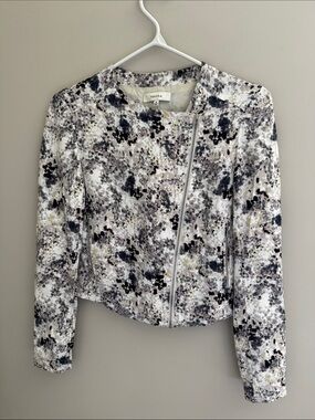 ARTIZIA FLORAL MOTO JACKET